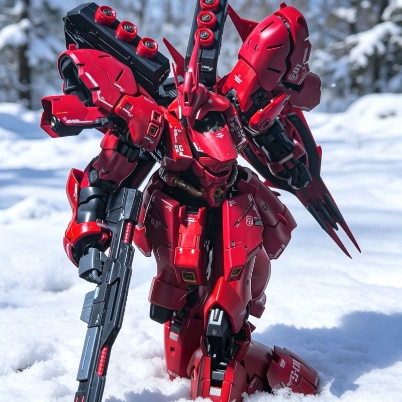 Bandai Model Gundam Rg - Sazabi Rg 1/144 Mekanik Montaj Model