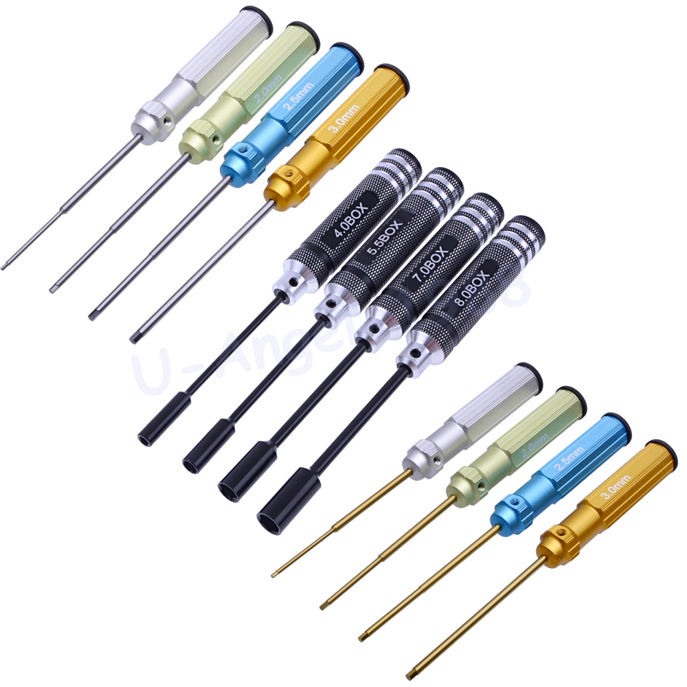 Tamiya Model Paint Set - RC Tools 4 Parça Titanyum Kaplama