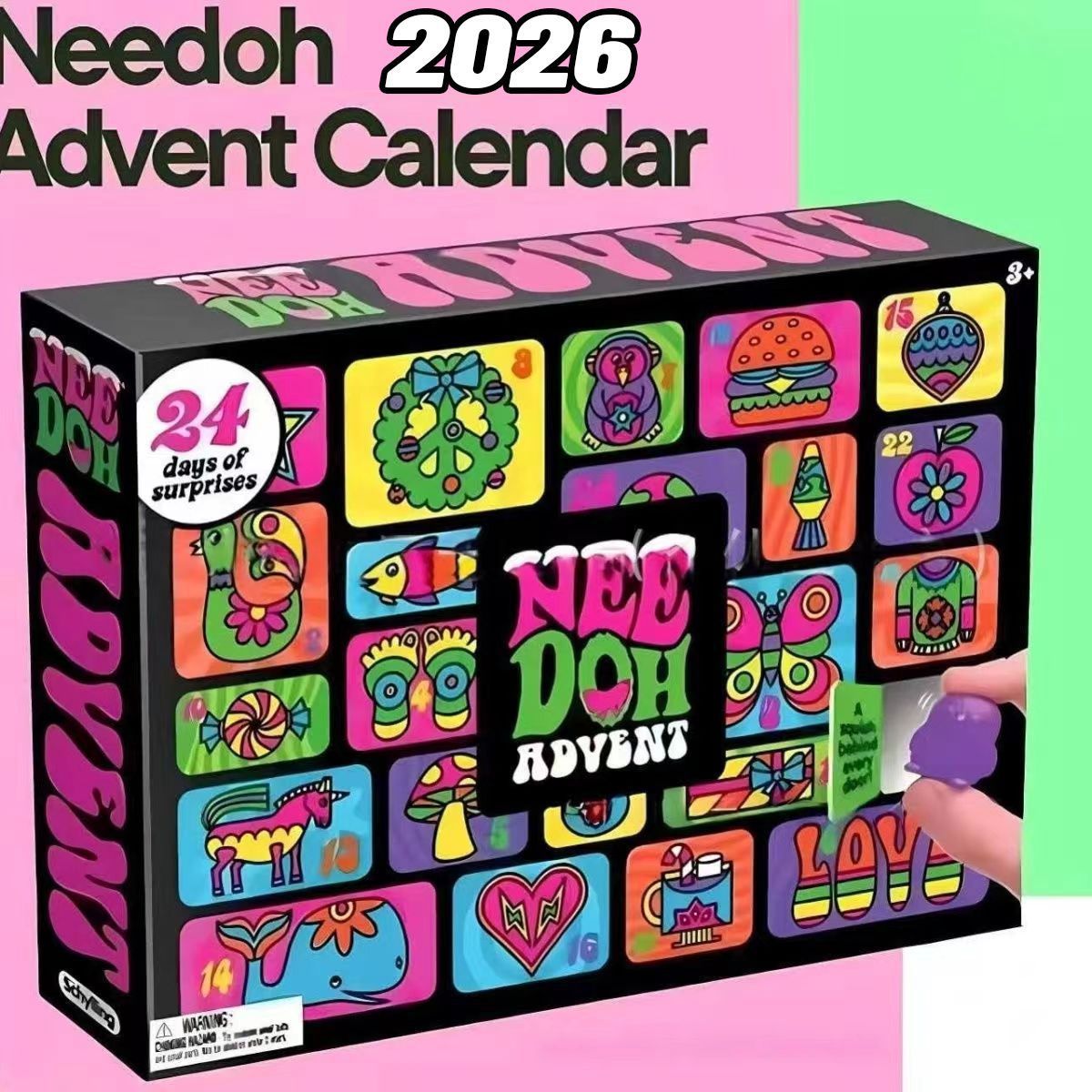 Mystery Box Blind Bag - 2026'da çıkan Needoh'un Yeni Yıl Geri