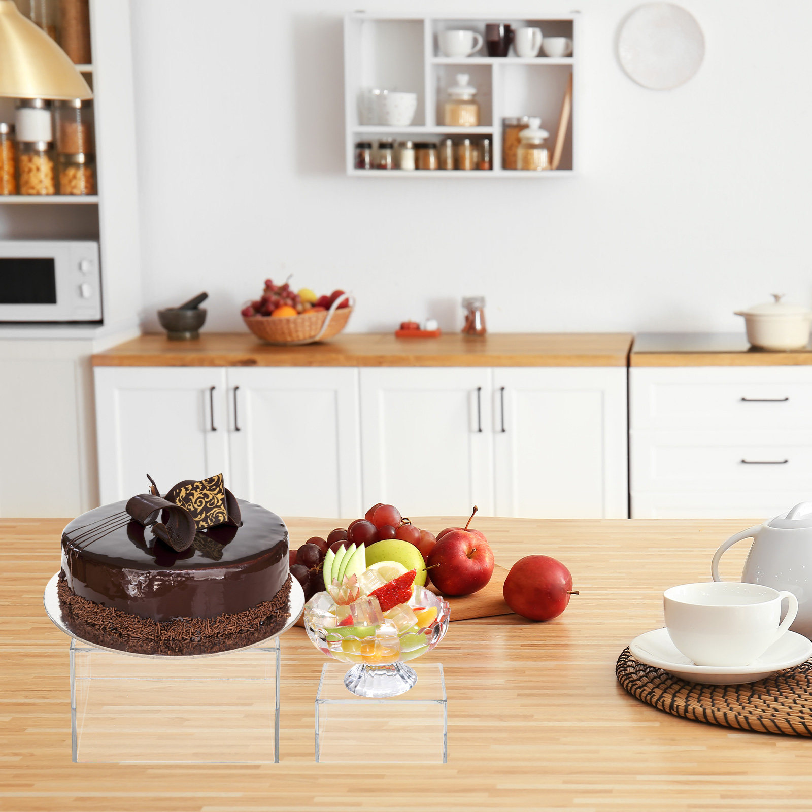 Akrilik Tatlı Standı Seti, Düğ - Display Risers Set incelemesi ve fiyatı