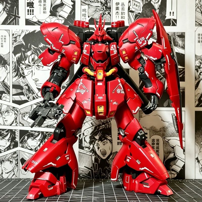 Sazabi Rg 1/144 Mekanik Montaj - Bandai Model Gundam Rg incelemesi ve fiyatı