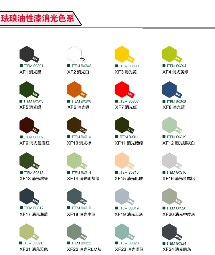 TAMIYA emaye boya Extinction m - Tamiya Model Paint Set incelemesi ve fiyatı