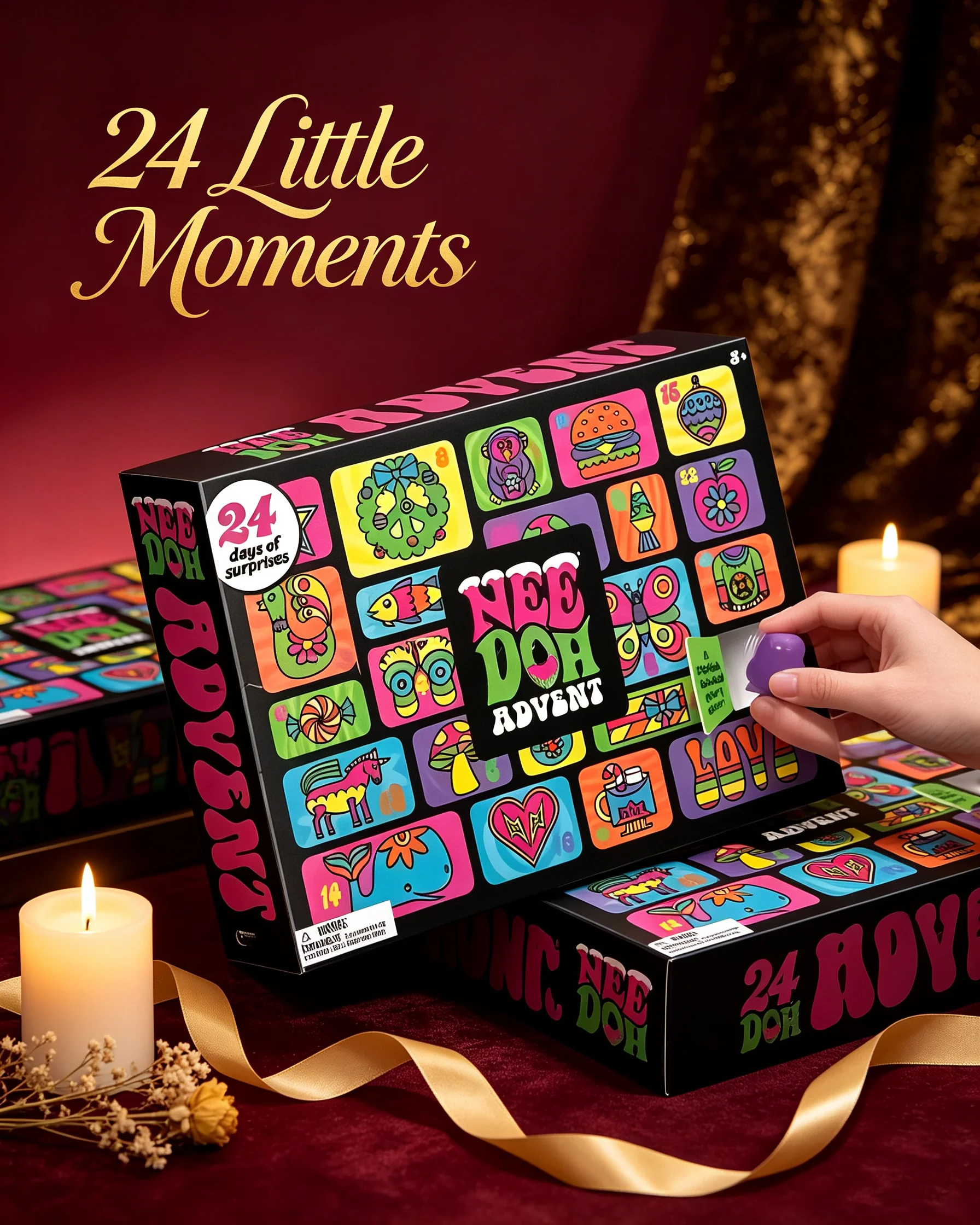 2026 NeeDoh Advent Takvimi, Ço - Mystery Box Blind Bag incelemesi ve fiyatı