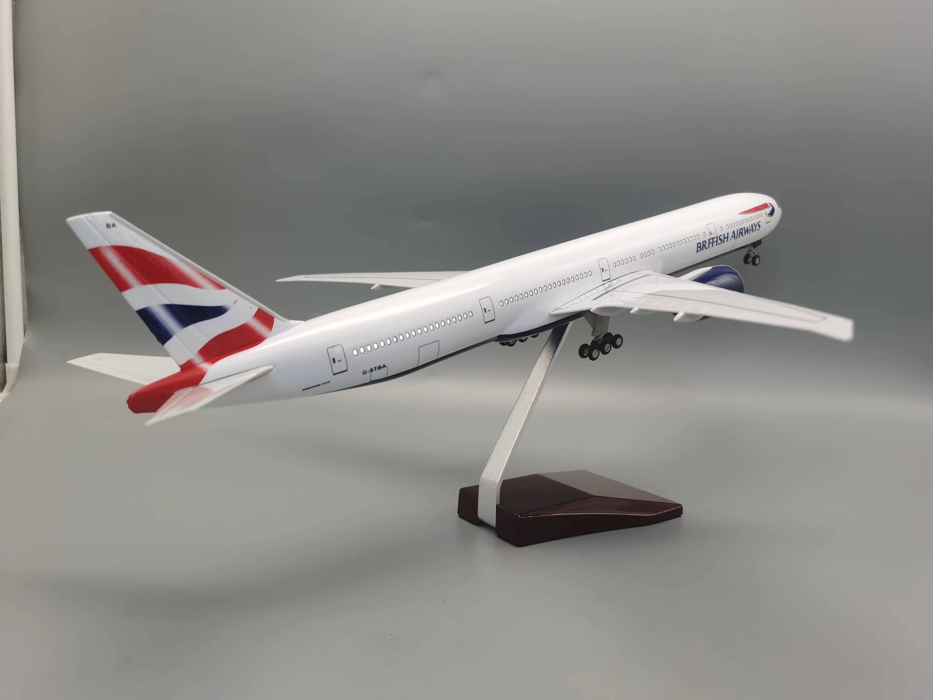 47cm Döküm 777 British Airways - Model Airplane Plastic incelemesi ve fiyatı